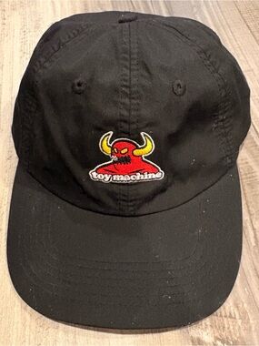 Toy Machine Skateboards Monster Dad Cap (Black)